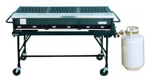 24' x 48' Propane Grill