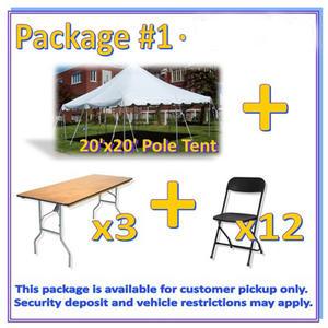 Pickup Party Rental Package #1