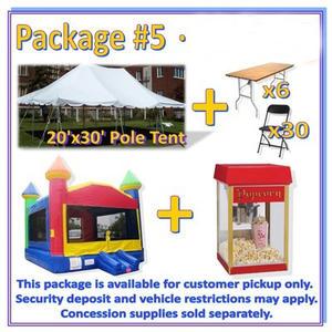 Pickup Party Rental Package #5